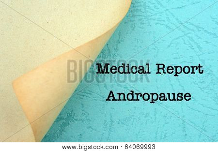 Andropause