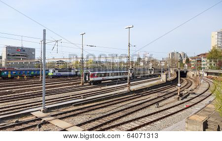 Bern Main Station Railways