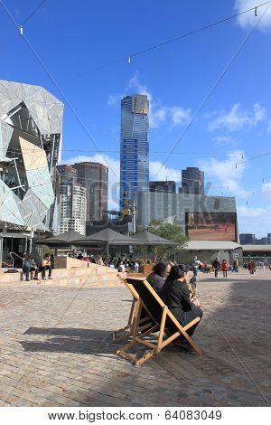 Federation Square Melbourne Australia