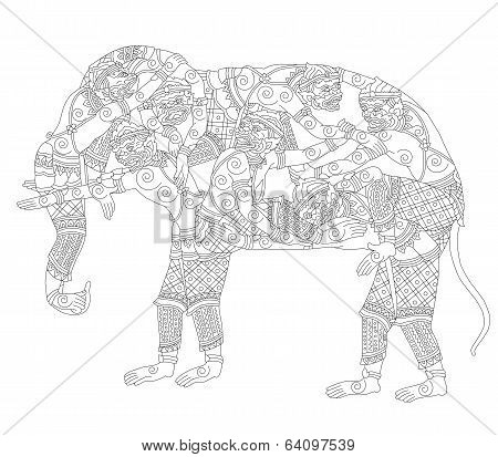 Hanuman Elephant