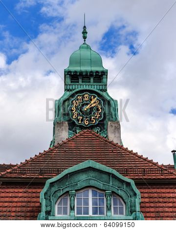 The Art Nouveau Spa House in Bad Nauheim, Germany