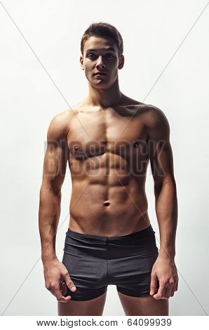 Young Sexy Muscular Man