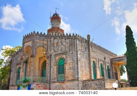 Minareto of Fasano. Puglia. Italy.