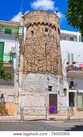 Torrione St. Francesco. Fasano. Puglia. Italy.