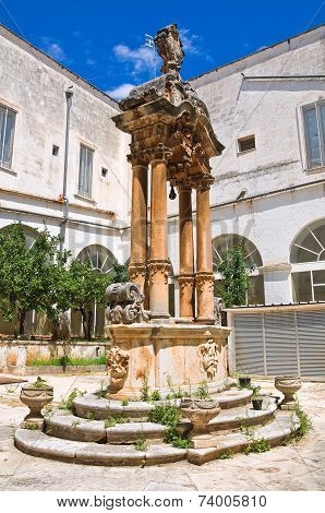 Church of St. Francesco. Fasano. Puglia. Southern Italy.