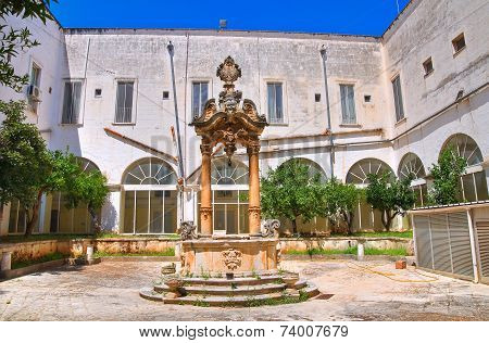Church of St. Francesco. Fasano. Puglia. Southern Italy.