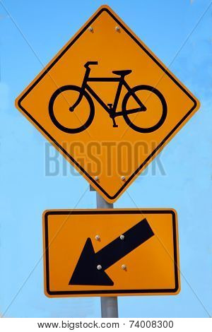 Bicycle Lane Road Sign