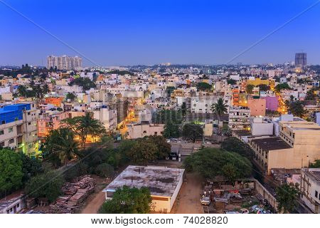 Bangalore skyline