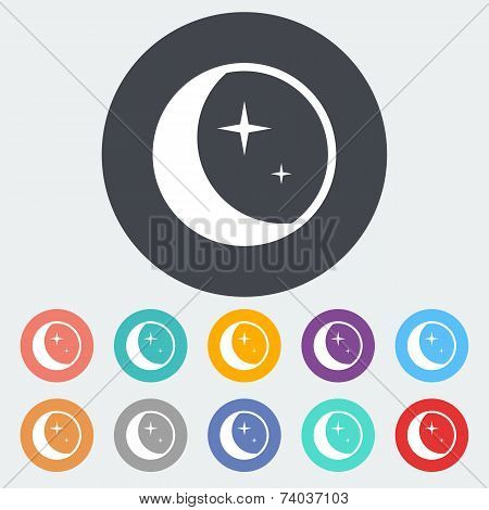 Moon icon.