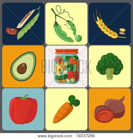 Vegetable Icons