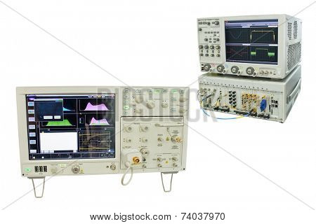 the image of an oscilloscope