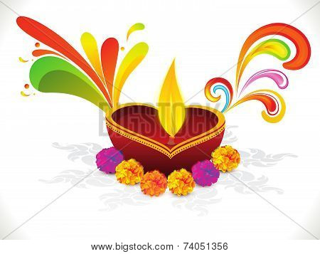 Abstract Diwali Background
