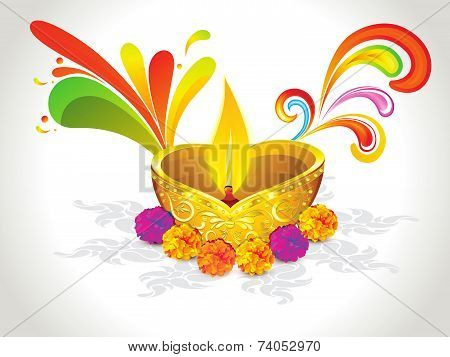 Abstract Diwali Background
