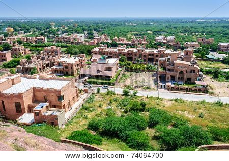 View Of Jodhpur City From Umaid Bhawan