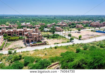 View Of Jodhpur City From Umaid Bhawan