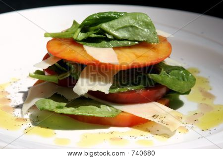 Tomate e manjericão