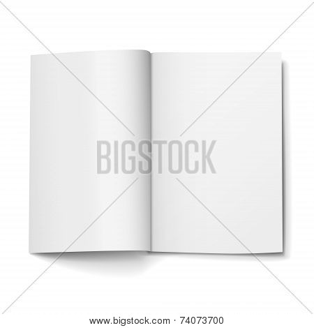 Blank Open Magazine