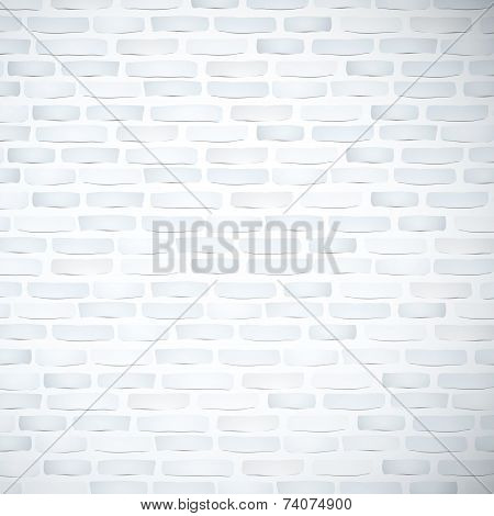 Close Up Look At Blue Brick Wall
