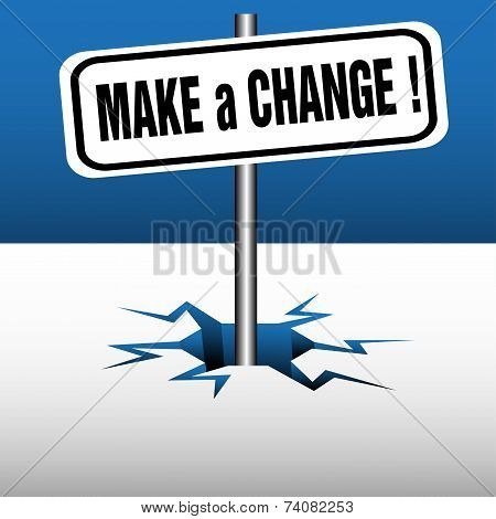 Make a change plate