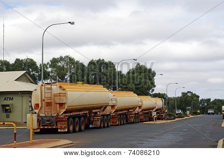 Huge Truck Through