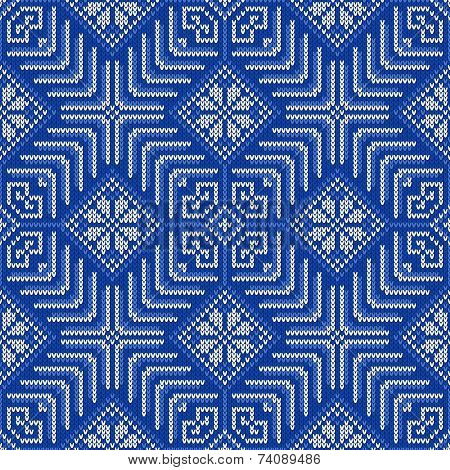 Knitting Seamless Pattern