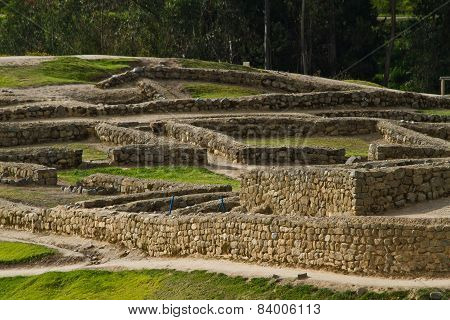 Ingapirca important inca ruins in Ecuador