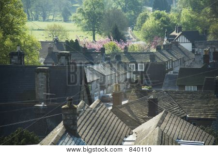 Ashford dans l'eau village peak district national park desgouilles