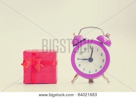 Retro Alarm Clock And Gift