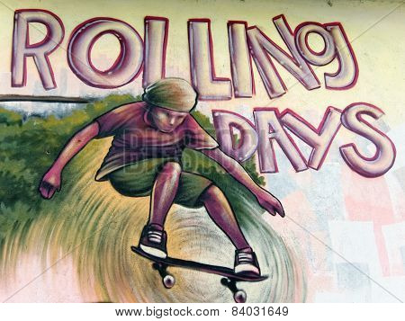 A skater boy