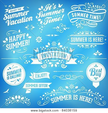 Summer Design Elements