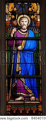 Stained Glass Window Of Saint James
