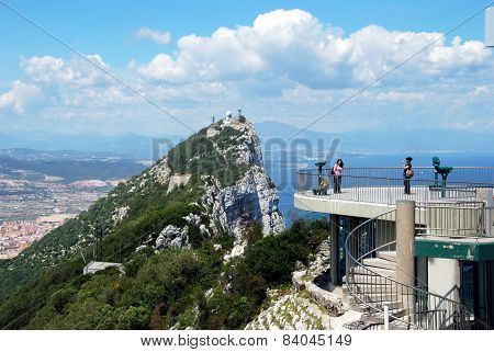 The Rock of Gibraltar.