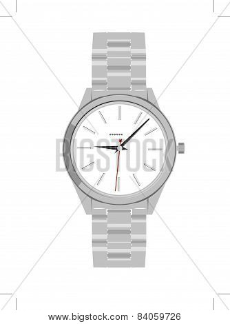 Silver watch