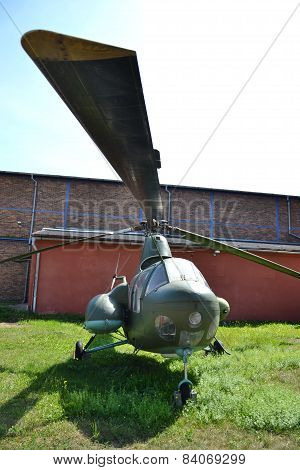 Old Military Helicopter