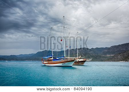 Cruise Touristic Ship