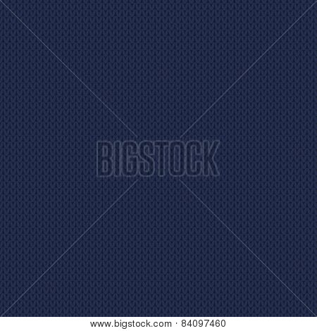 Knitted Wool Texture. Seamless Background