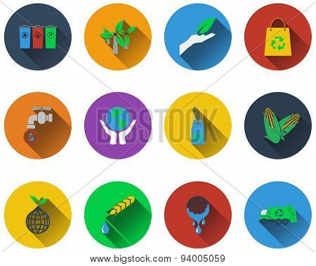 Set Of Ecological Icons