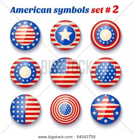symbols of the USA fof 4th july