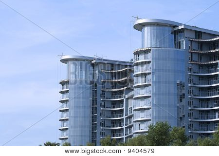 El edificio del Hotel
