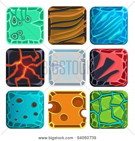 Different Materials and Textures for the Game