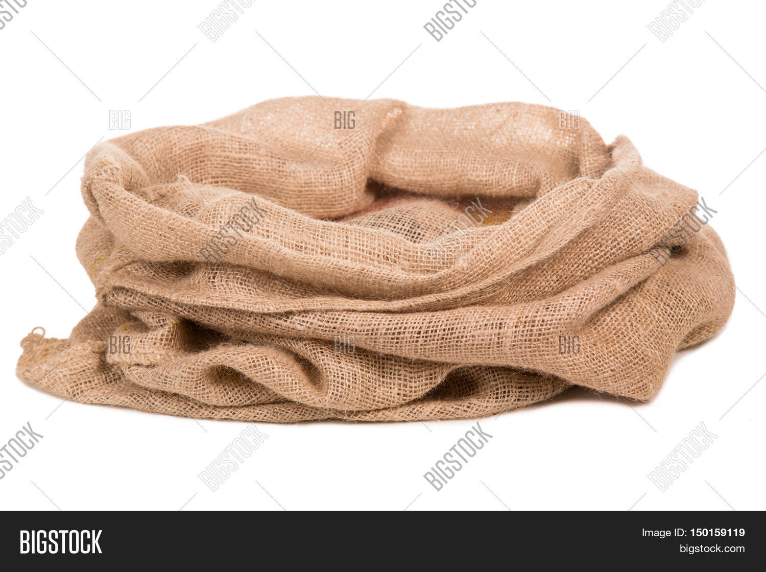 Empty Burlap Sack . Image & Photo (Free Trial) Bigstock