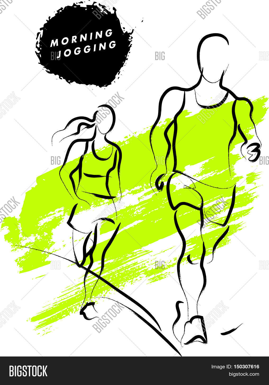 Vector Hand Running Vector Artistic Hand Vector & Photo (Free Trial) | Bigstock