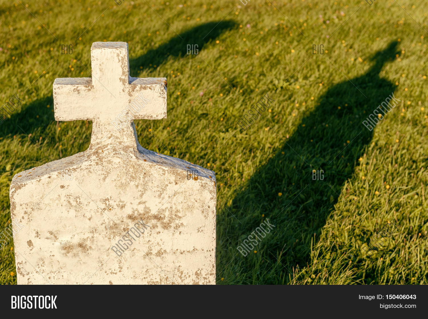 Blank Headstone Image & Photo (Free Trial) | Bigstock