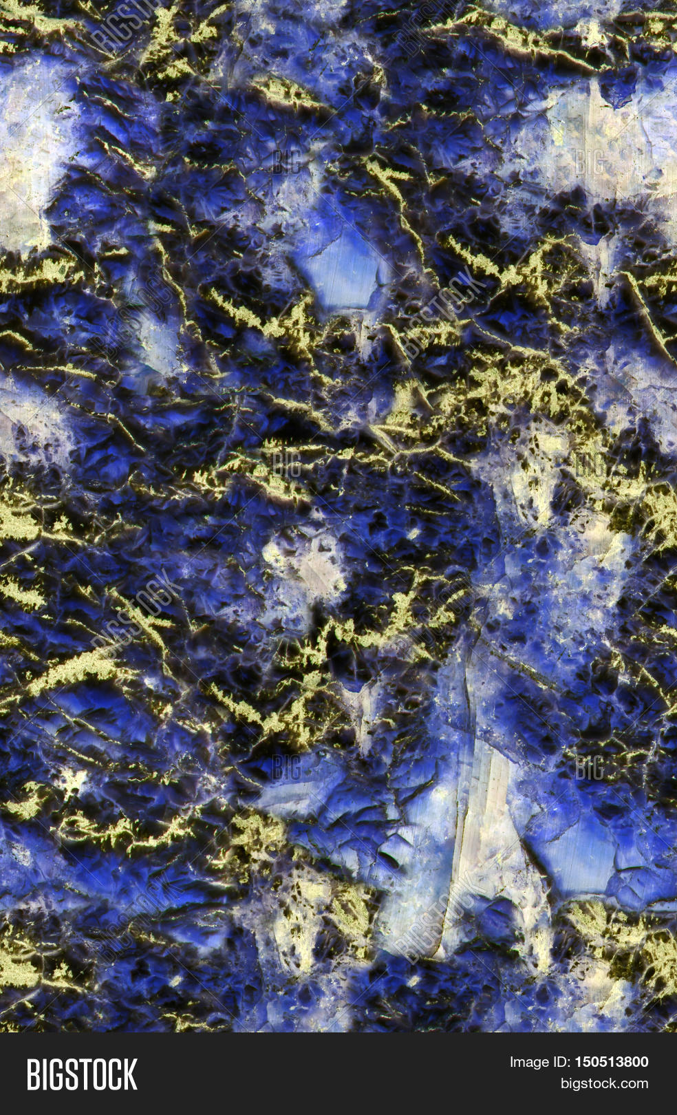 Gold Blue Serpentinite Image & Photo (Free Trial) | Bigstock