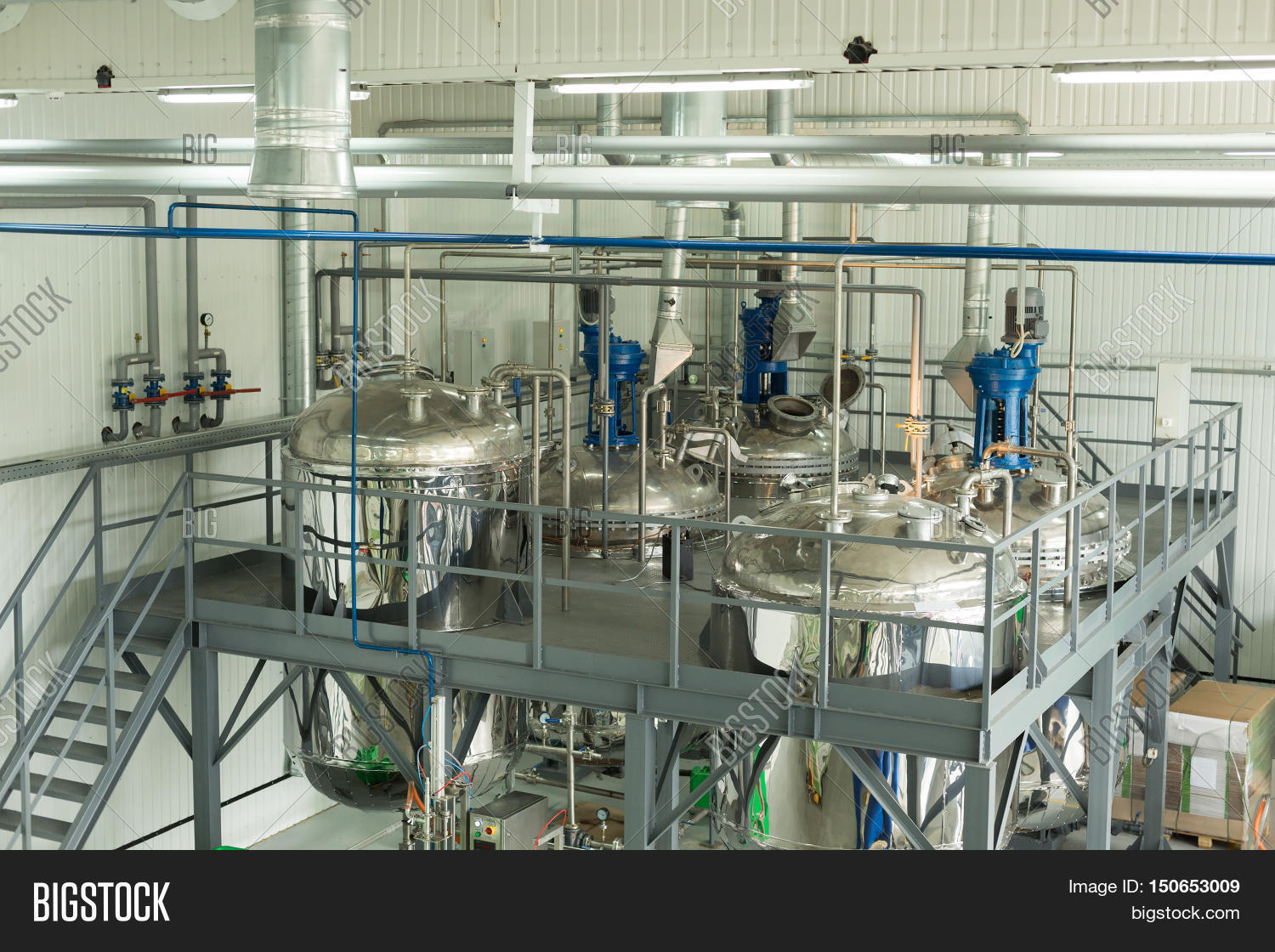 Tanks Chemical Mixing Image & Photo (Free Trial) Bigstock
