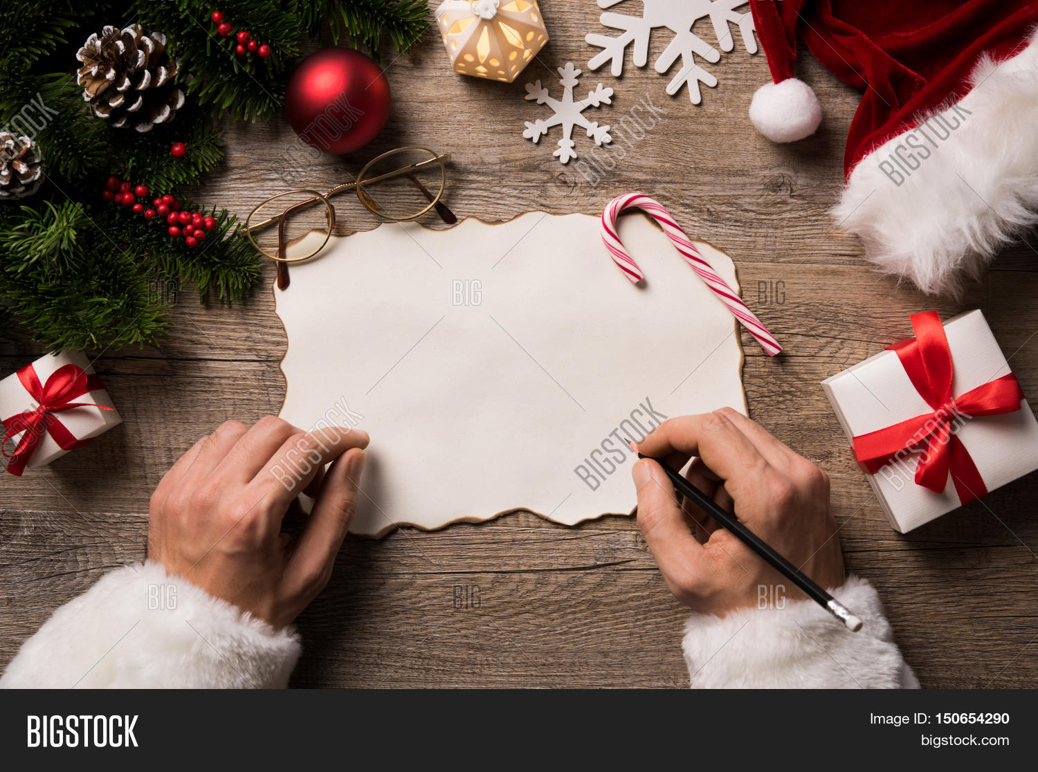 Top View Christmas Image & Photo (Free Trial) | Bigstock