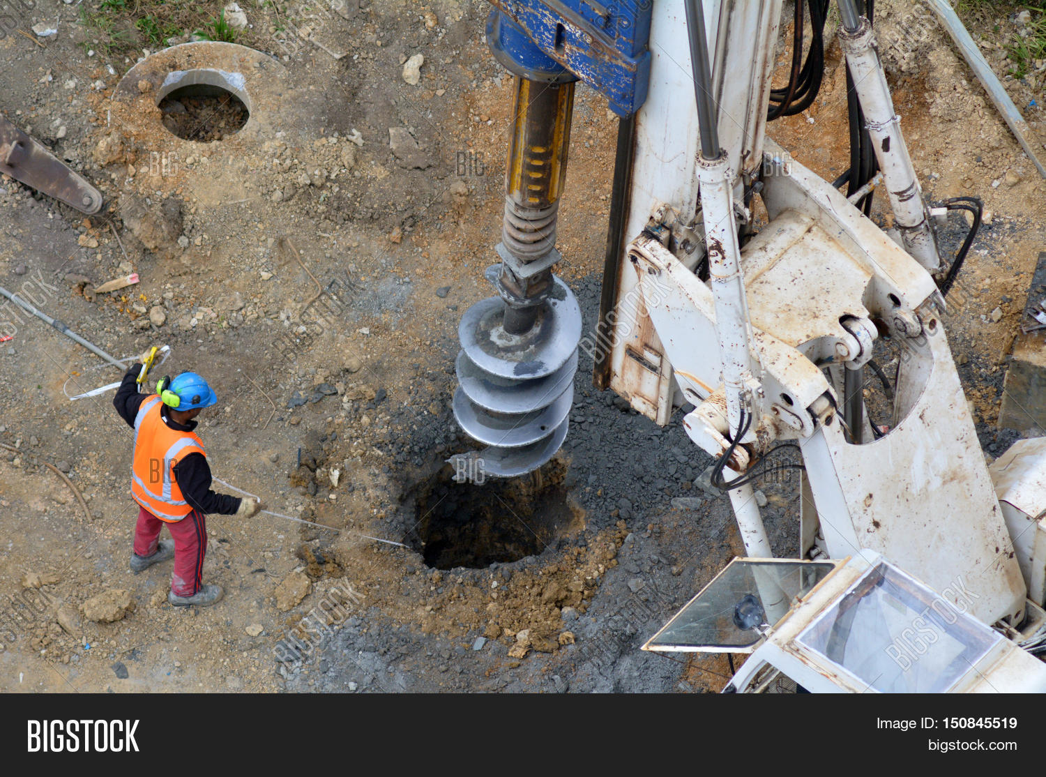 Hydraulic Hammer Image & Photo (Free Trial) Bigstock