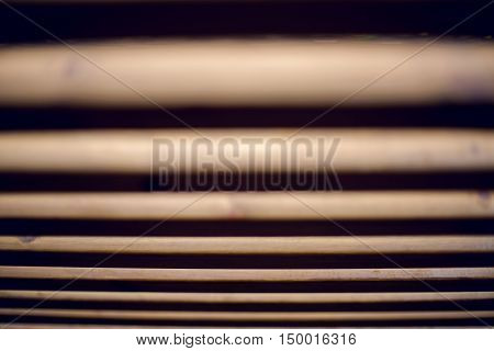 horizontal wooden boards of brown color with the angle of the texture