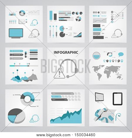 Illustration Of  Call Center Icon In Pattern Style Isolated On Background. Stock Vector Illustration