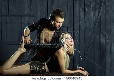 Man Dj And Sexy Girl